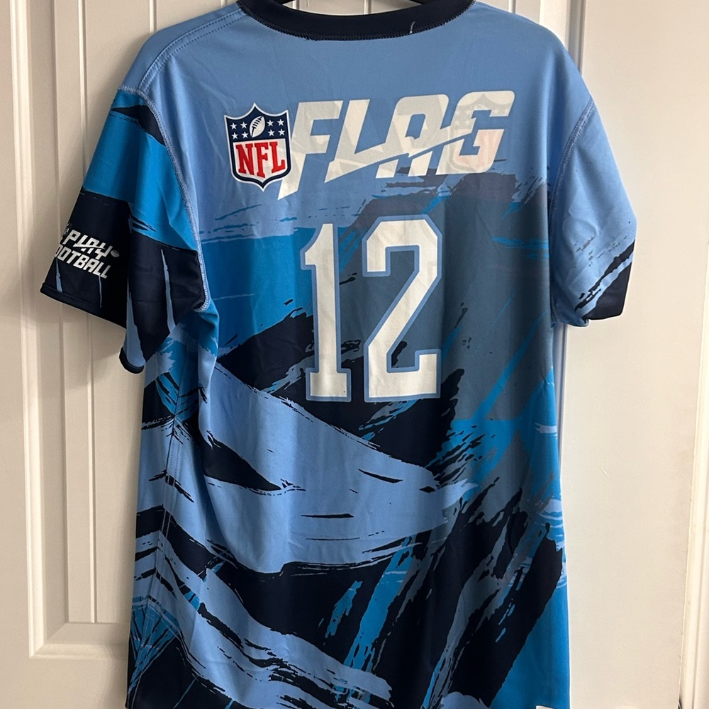 Tennessee Titans NFL Flag Football Jersey | Reversible | Adult Large #12 - Picture 4 of 5
